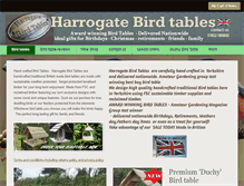 Tablet Screenshot of birdtable-birdtable.com